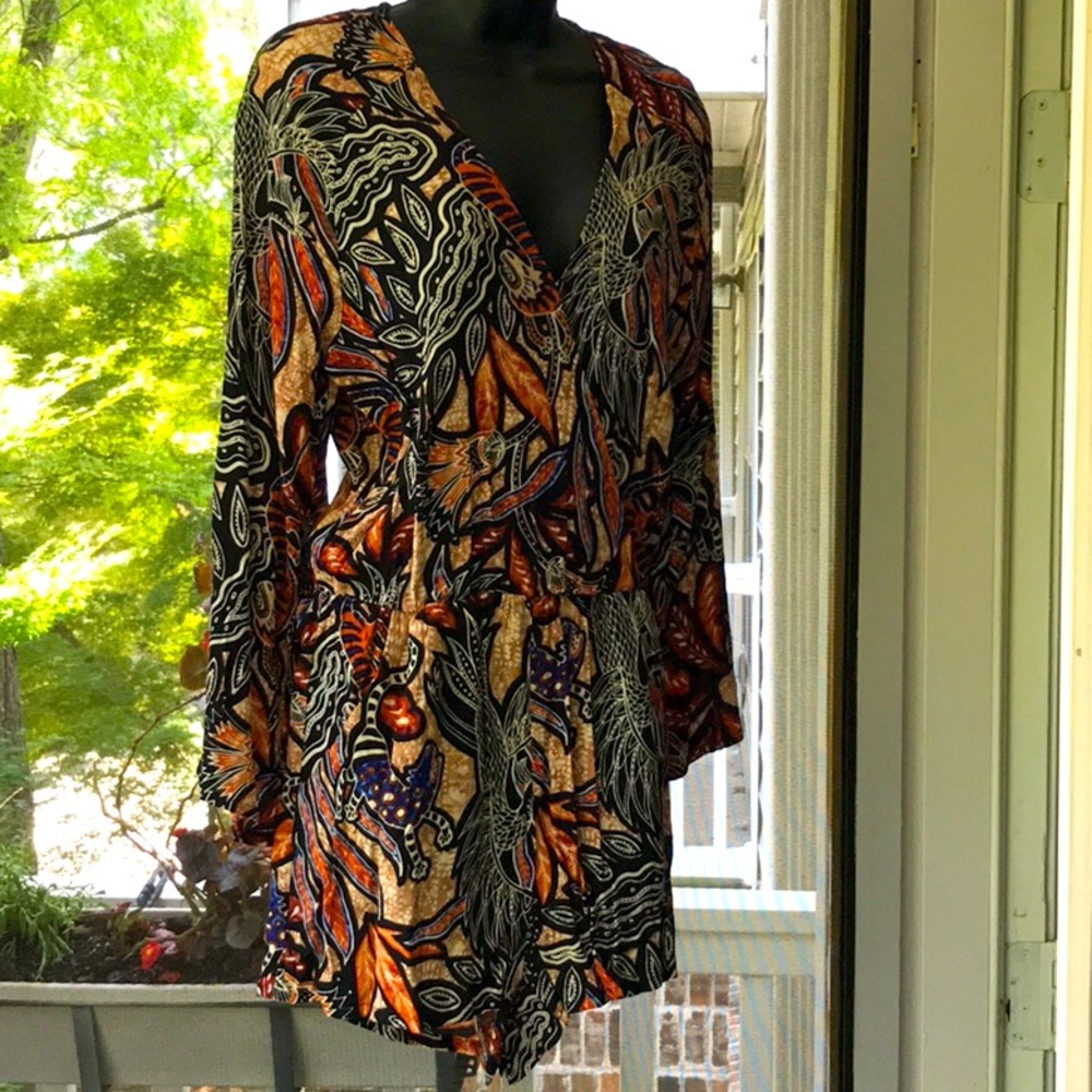H&M colorful romper Size 8